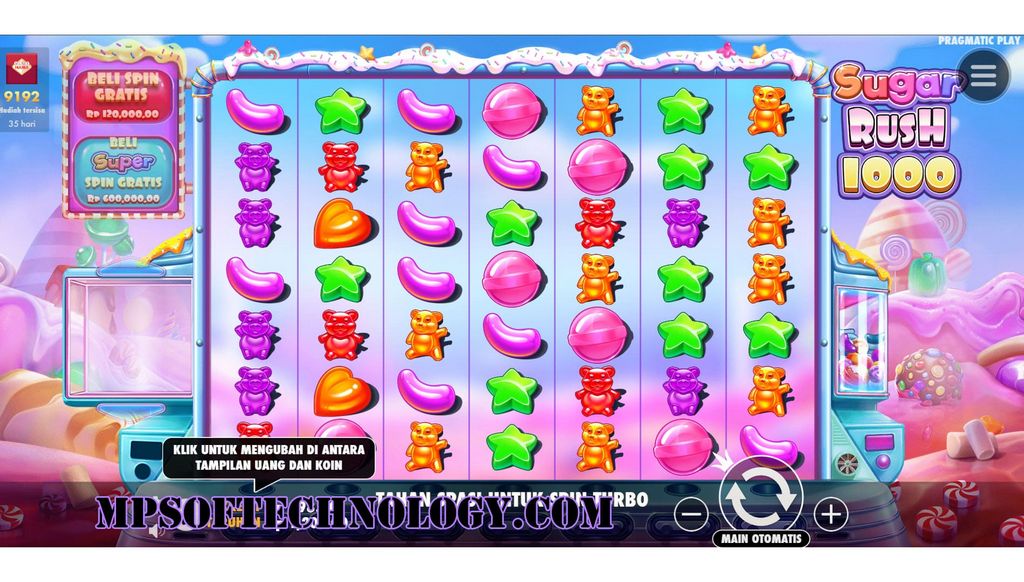 Sugar Rush 1000 - Reseña de la tragamonedas