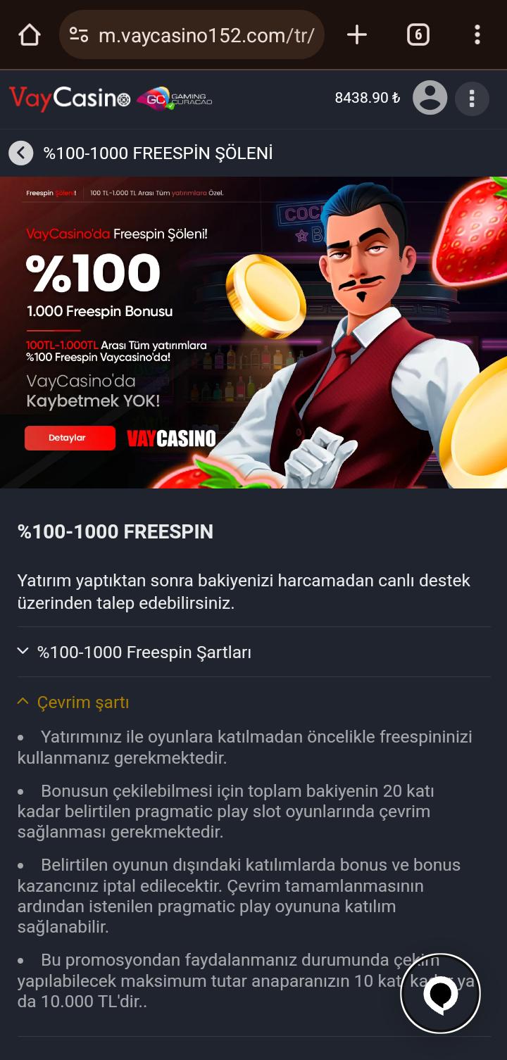 VayCasino Resmi - Tek Erişim Sitesi!