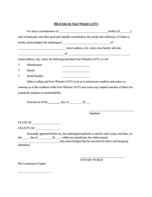 Tractor Proof Of Purchase Form